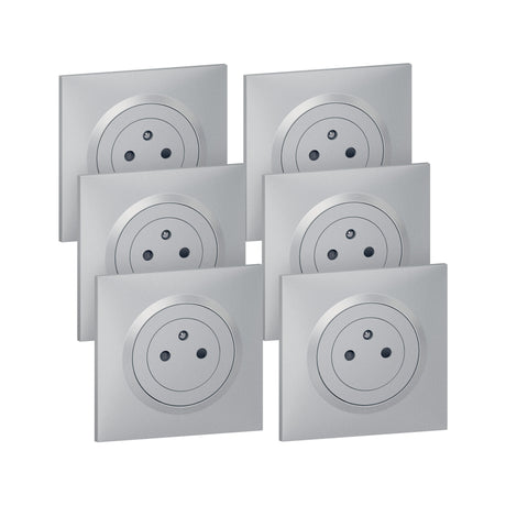 Lot de prises 2P+T 16A - Dooxie - Legrand