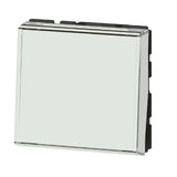 Bouton poussoir porte-étiquette Easy-Led 6A 2 modules à composer - Mosaic - blanc - Legrand