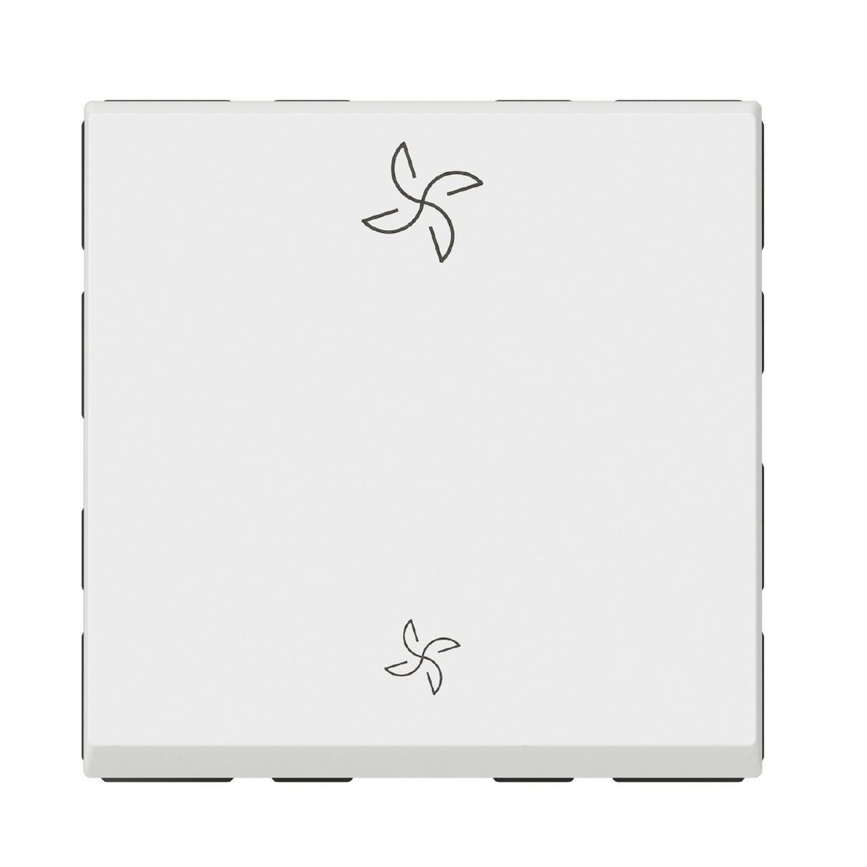 Commande VMC 2 modules à composer - Mosaic - blanc - Legrand