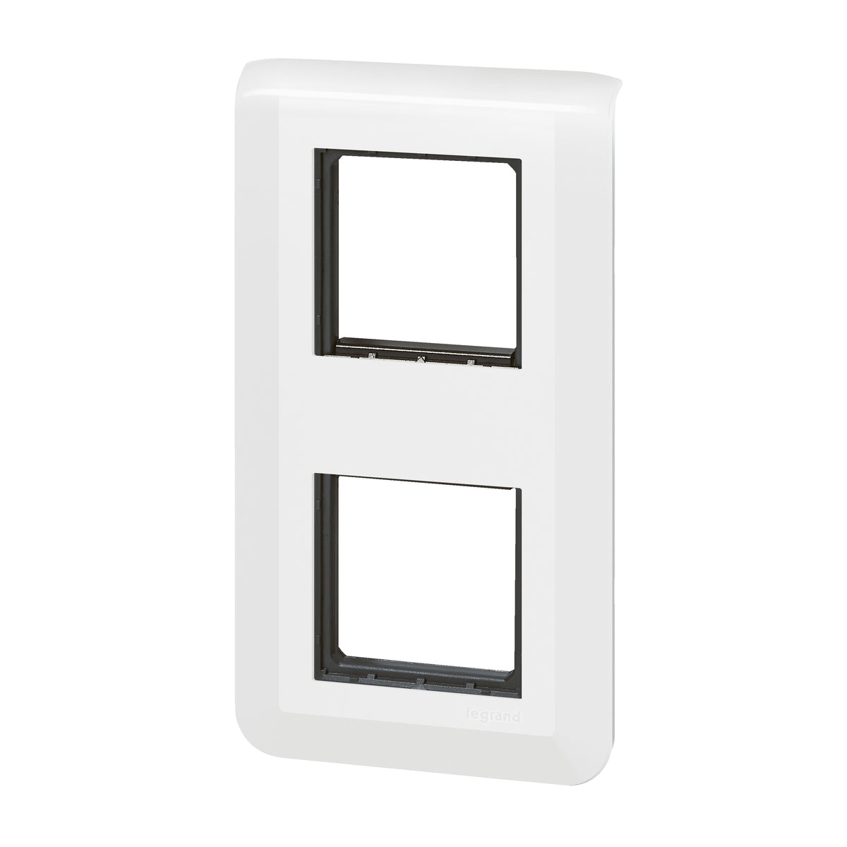 Plaque finition + support 2x2 modules Mosaic - Legrand