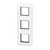 Plaque finition + support 2x2 modules Mosaic - Legrand
