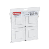 Lot interrupteurs va et vient 10A complet - Mosaic - blanc - Legrand