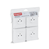 Lot de prises encastrées 2P+T 16A complet - Mosaic - blanc - Legrand
