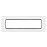 Plaque de finition + support 4 modules Mosaic - Legrand