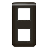 Plaque finition + support 2x2 modules Mosaic - Legrand