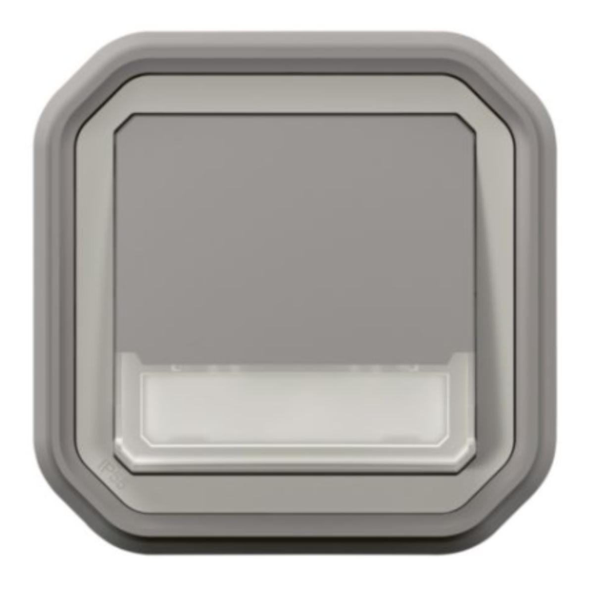 Poussoir inverseur lumineux encastré Plexo IP55 - Legrand