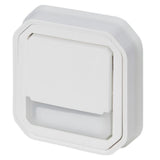 Poussoir inverseur lumineux encastré Plexo IP55 - Legrand