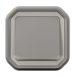 Va-et-vient lumineux encastré Plexo IP55 10AX - Gris - Legrand