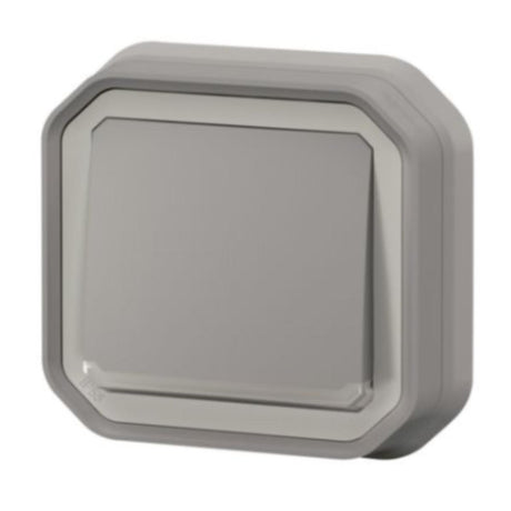 Va-et-vient témoin encastré Plexo IP54 10A - Gris - Legrand