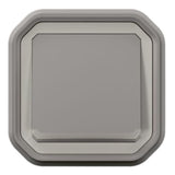 Va-et-vient témoin encastré Plexo IP54 10A - Gris - Legrand