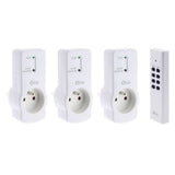 Pack de prises télécommandées - blanc - Zenitech