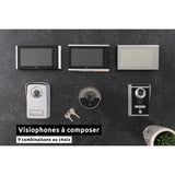 Platine de rue Call pour portier vidéo à composer - Otio
