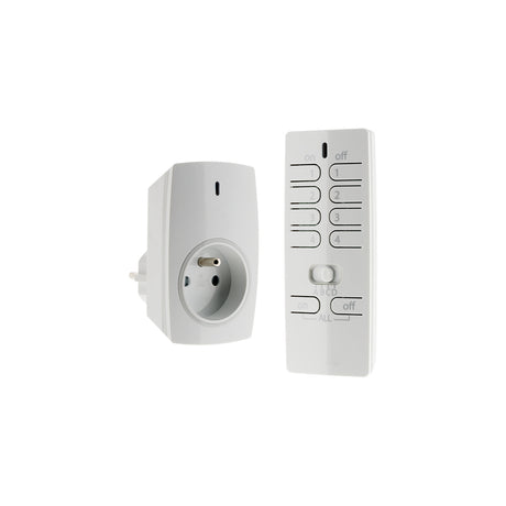 Prise sans fil + télécommande 16 canaux - Otio
