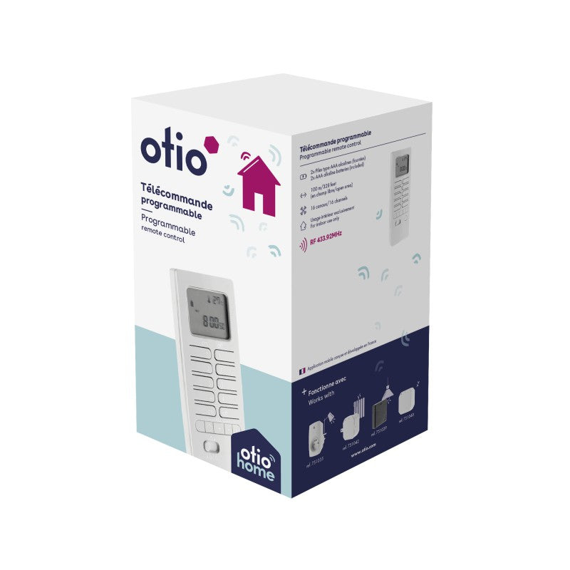 Télécommande programmable avec fonction thermostat - Otio