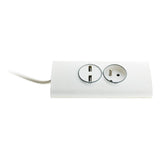 Multiprise d'angle 2P 16A + 2 USB précâblée - Otio