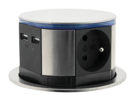 Bloc prise encastrable compacte 16A - Otio