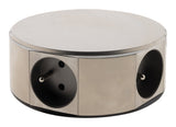 Bloc multiprise à poser 4x16A - Inox - Otio