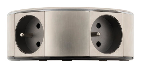 Bloc multiprise à poser 4x16A - Inox - Otio