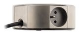 Bloc multiprise à poser 4x16A - Inox - Otio