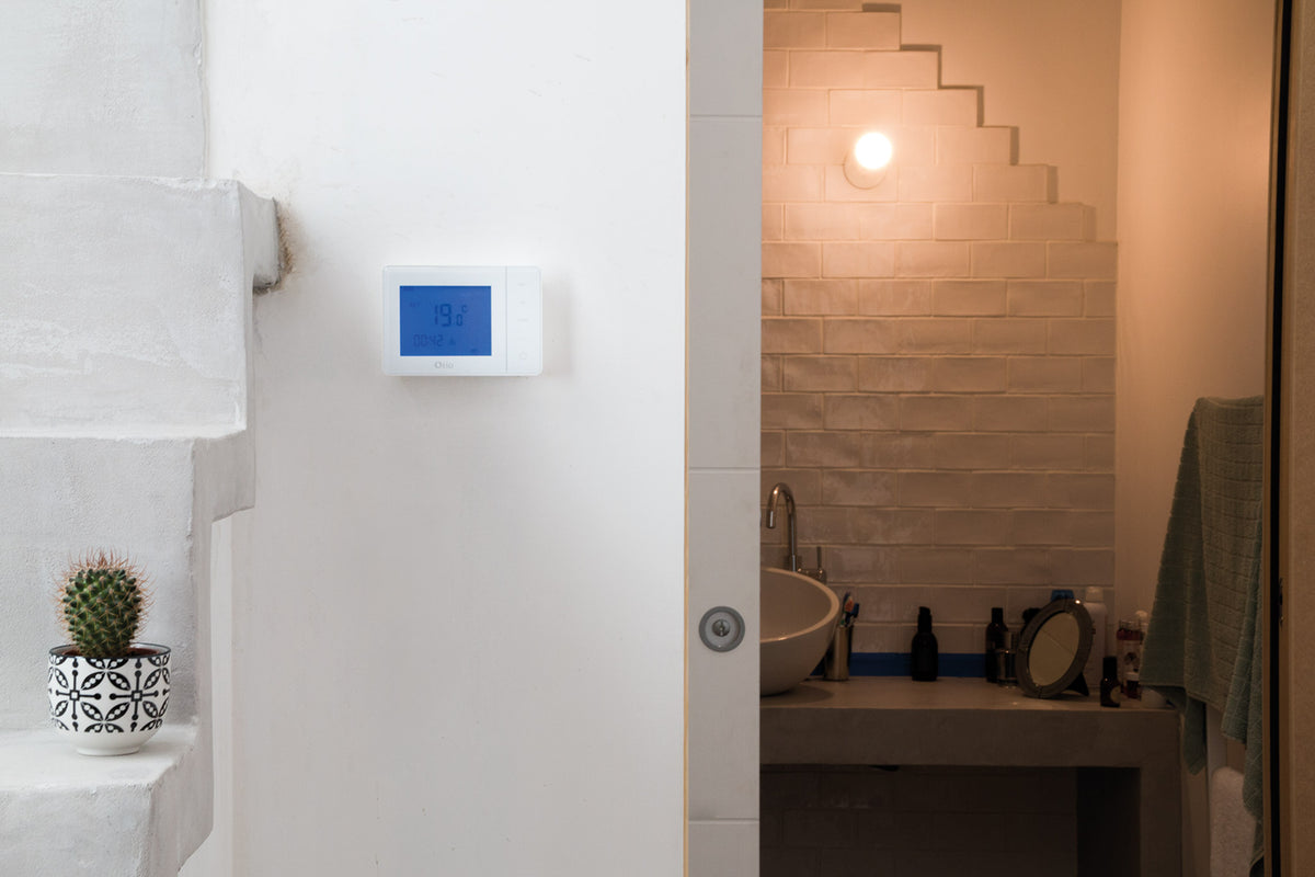 Thermostat programmable filaire - Blanc - Otio