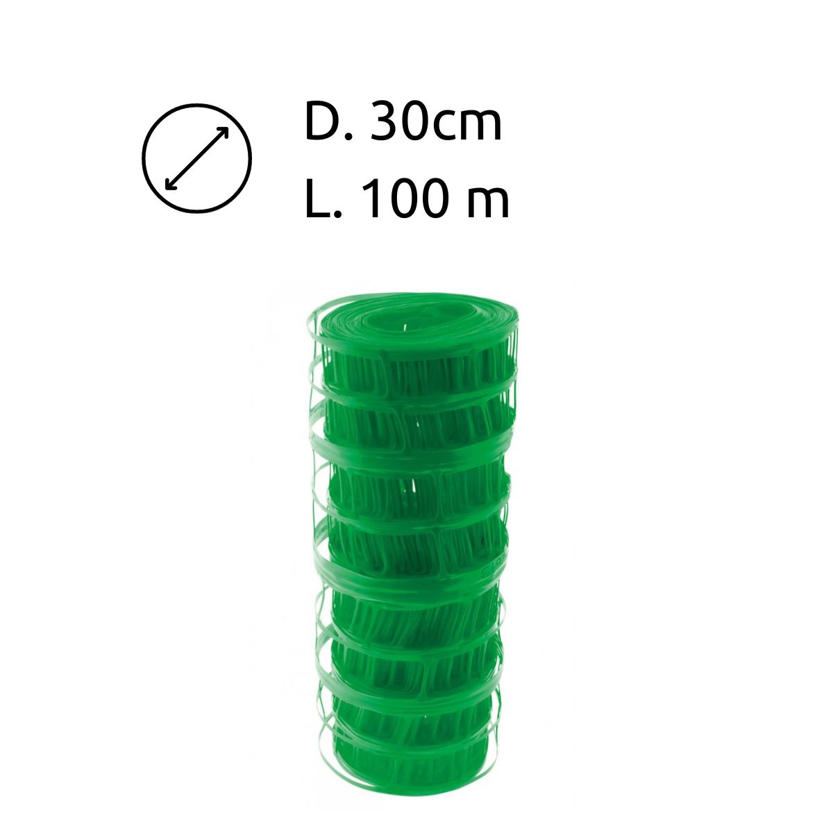 Grillage avertisseur Ø30cm - Janoplast
