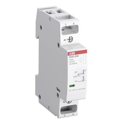 Contacteur chauffe-eau jour/nuit - 250V/20A - ABB