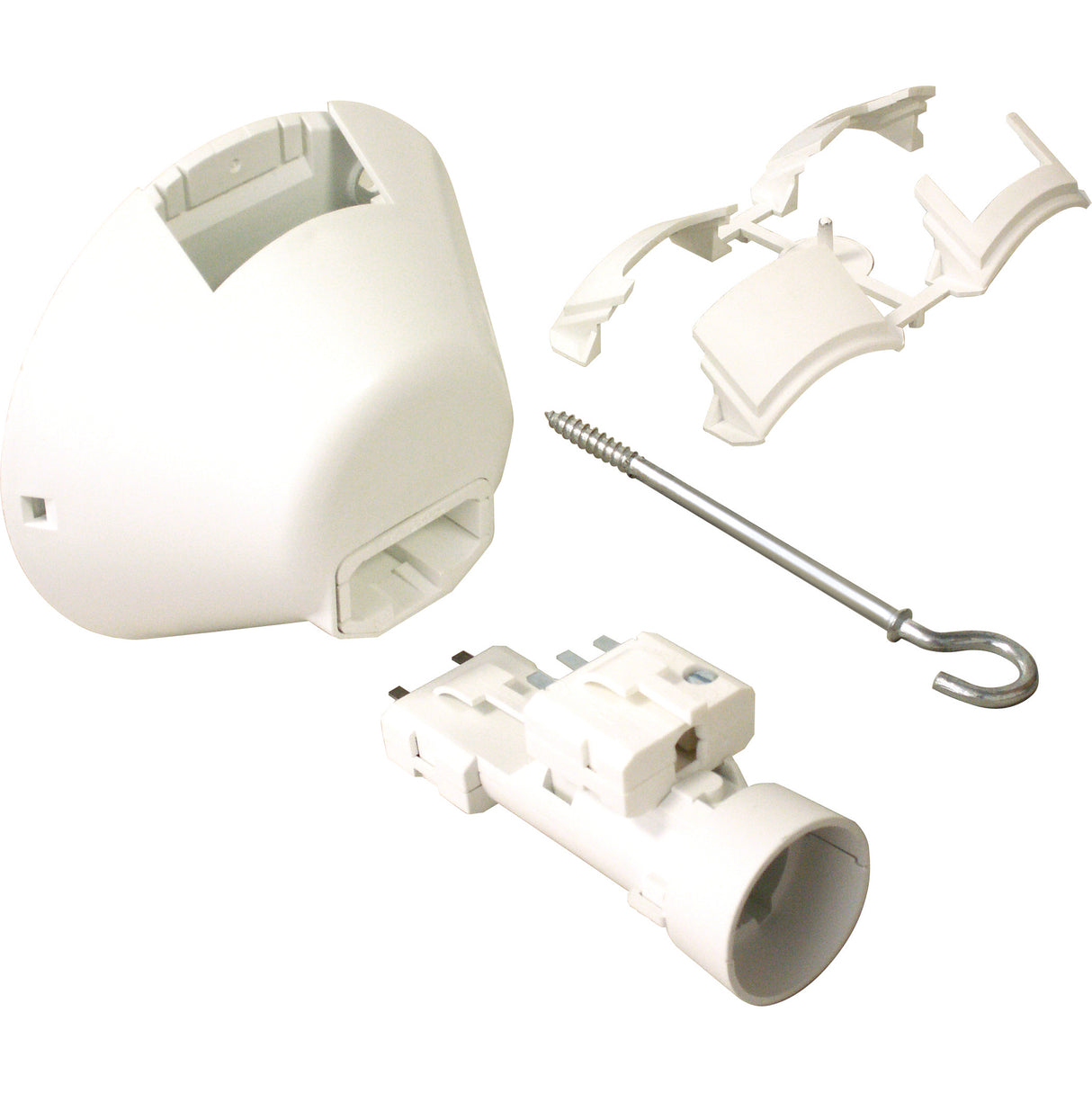 Kit prise de centre rénovation + douille DCL E27 - Lébénoïd
