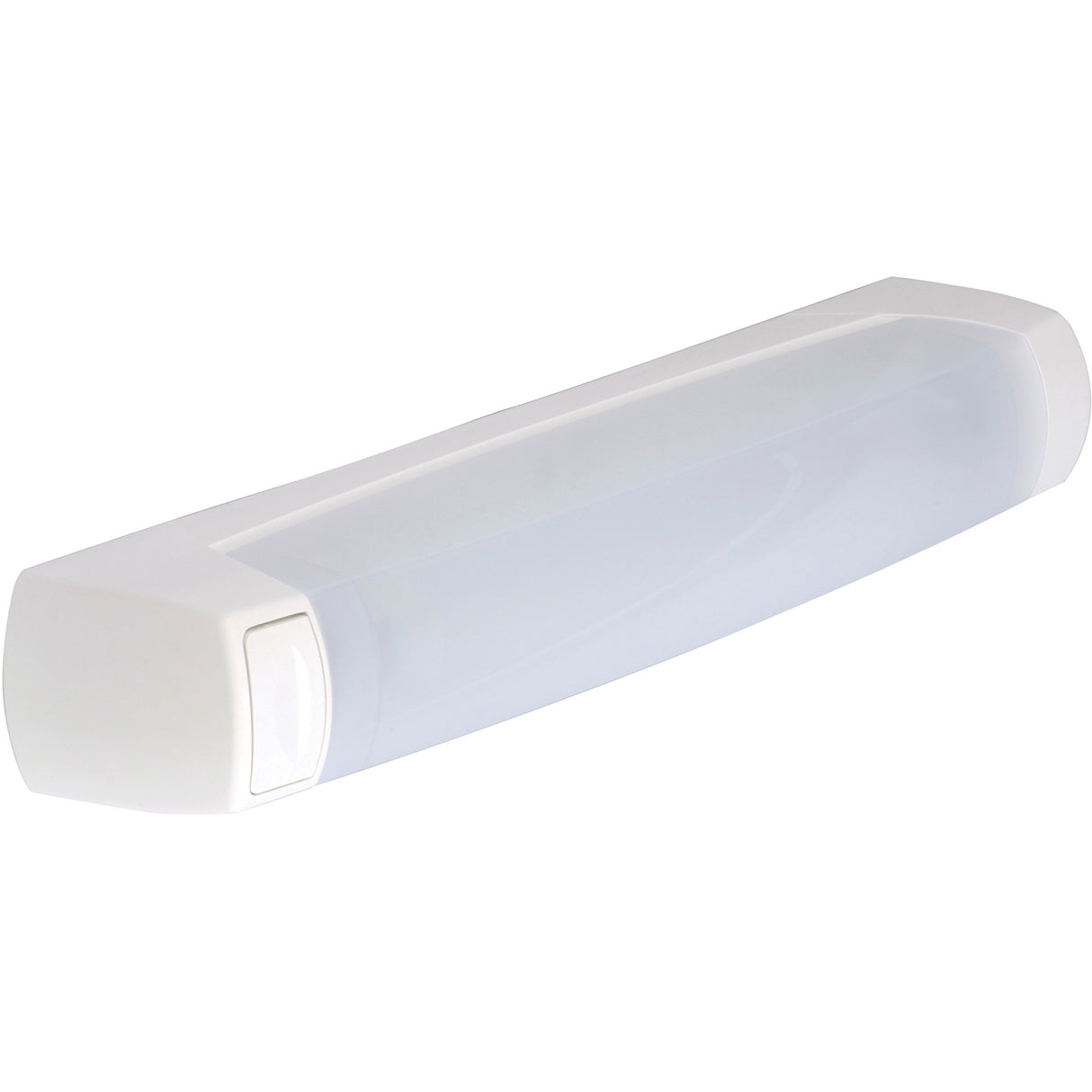 Réglette LED Eo S19 400lm 3000K inter - Blanc - Lébénoïd