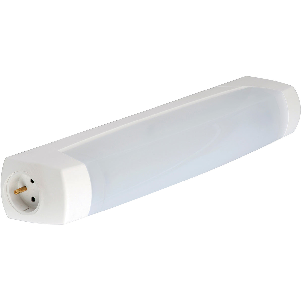 Réglette linolite + prise 16A + platine LED 11W - Lébénoïd