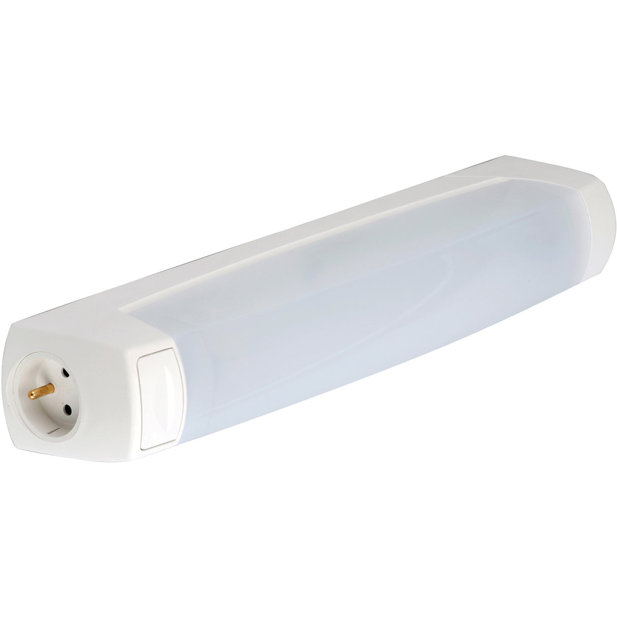 Réglette + prise 16A + interrupteur + platine LED 11W - Lébénoïd