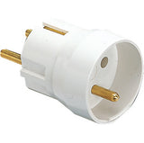 Adaptateur prise voyage France Allemagne 16A - Blanc - Schuko - Lébénoïd
