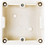 Cadre saillie 100x100 - blanc - Lebenoid