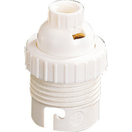 Douille B22 simple bague passage de fil nylon raccord 10mm - Lébénoïd