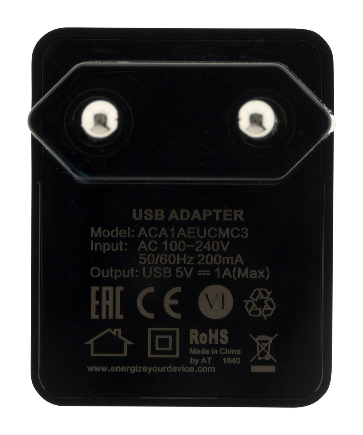 Chargeur secteur 1A avec câble micro USB - Energizer