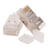 Lot de 2 fiches RJ45 prêts à monter pour connexion réseau - Zenitech