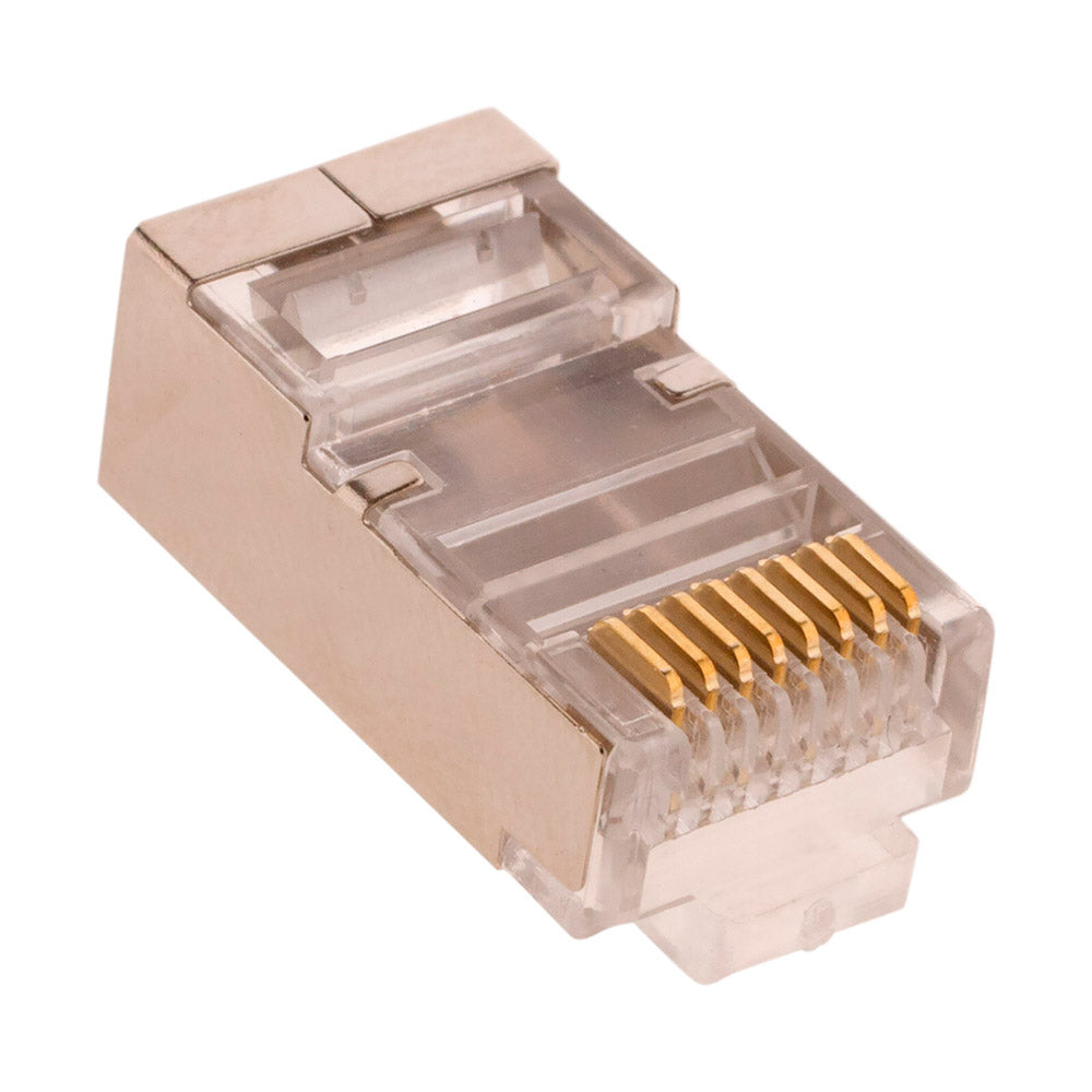 Lot de 2 fiches RJ45 prêts à monter pour connexion réseau - Zenitech
