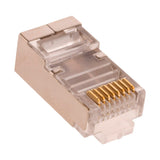 Lot de 2 fiches RJ45 prêts à monter pour connexion réseau - Zenitech