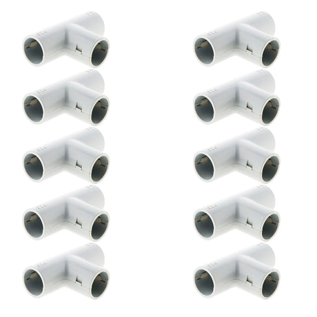 Lot de Tés tube IRL gris Zenitech