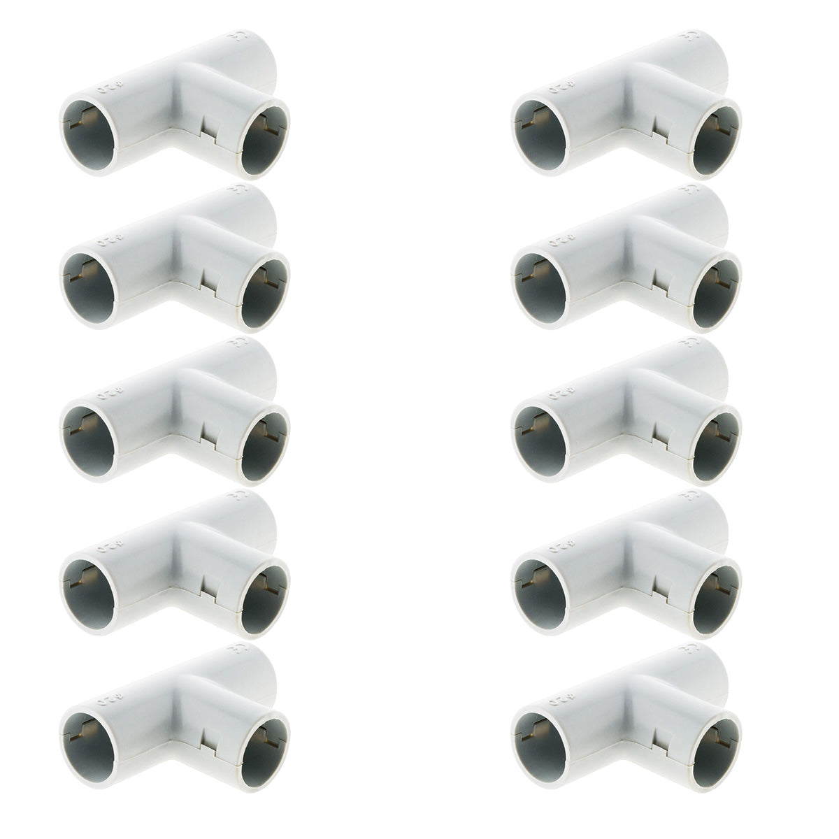 Lot de Tés tube IRL gris Zenitech