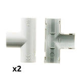 Lot de Tés tube IRL gris Zenitech
