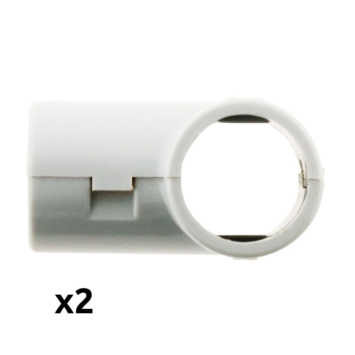 Lot de Tés tube IRL gris Zenitech