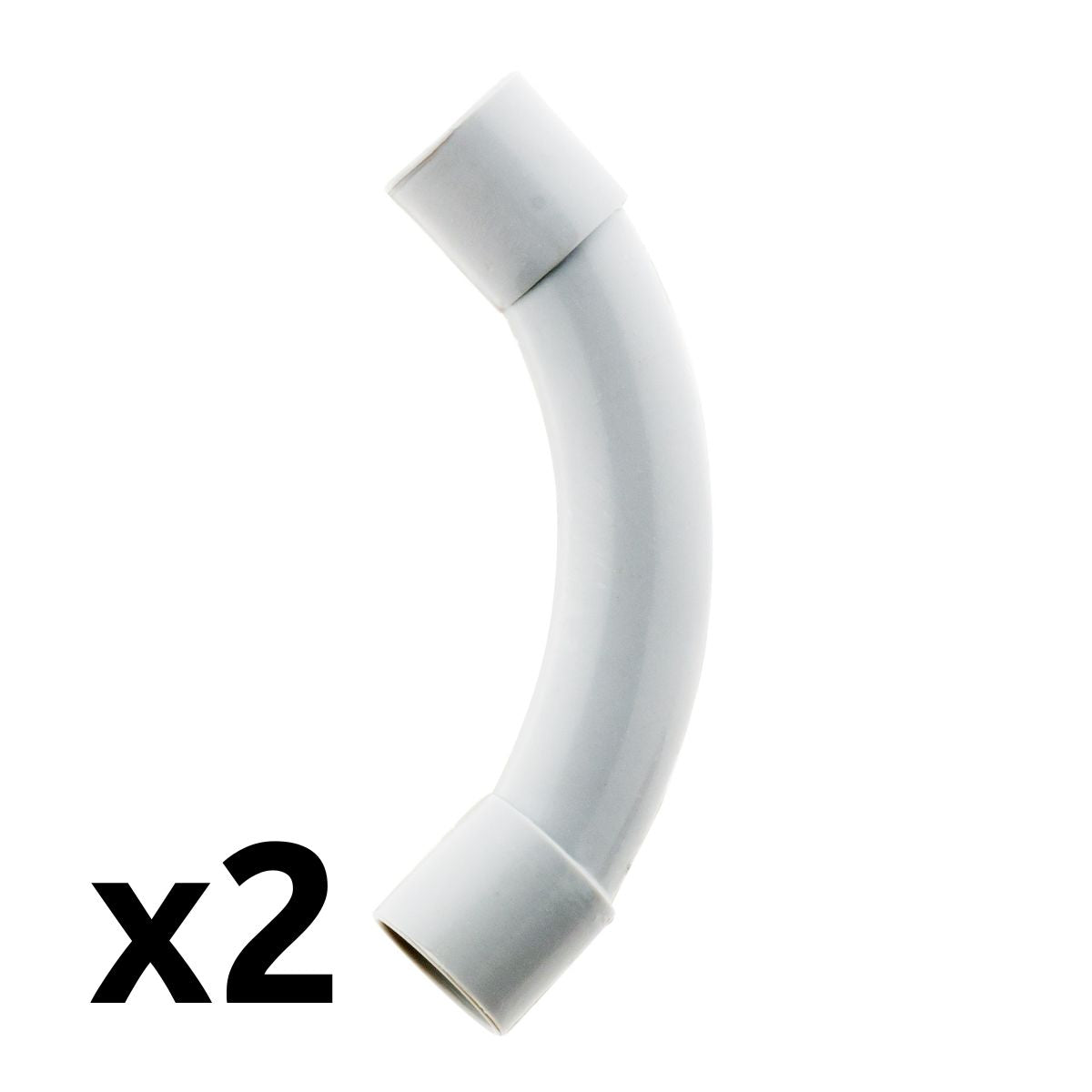Lot de courbes pour tube IRL gris - Zenitech