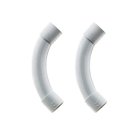 Lot de courbes pour tube IRL gris - Zenitech