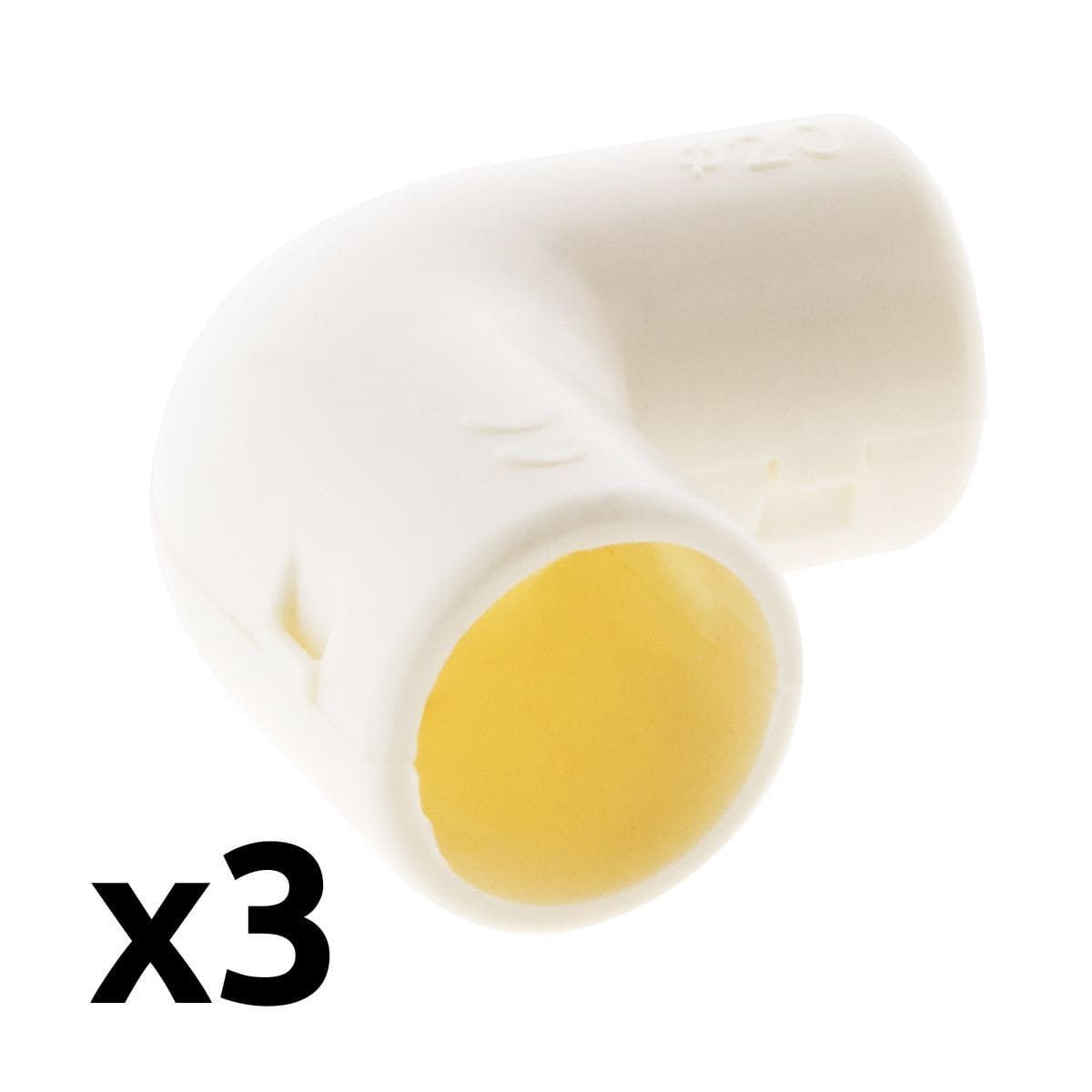 Lot équerres IRL blanc - Zenitech
