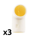 Lot équerres IRL blanc - Zenitech
