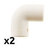 Lot équerres IRL blanc - Zenitech