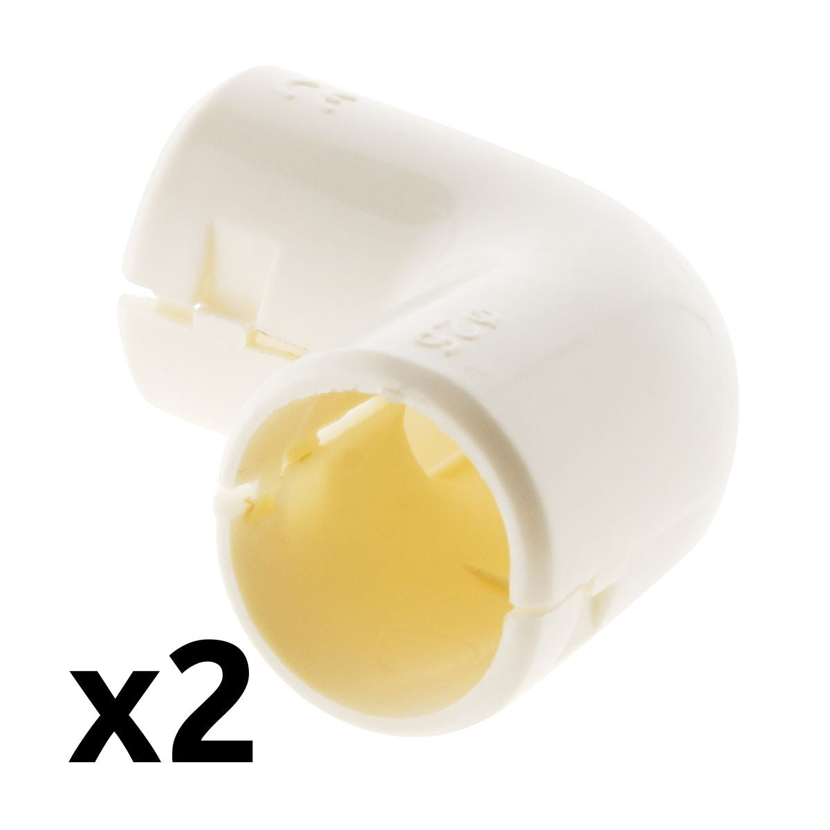 Lot équerres IRL blanc - Zenitech