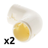 Lot équerres IRL blanc - Zenitech