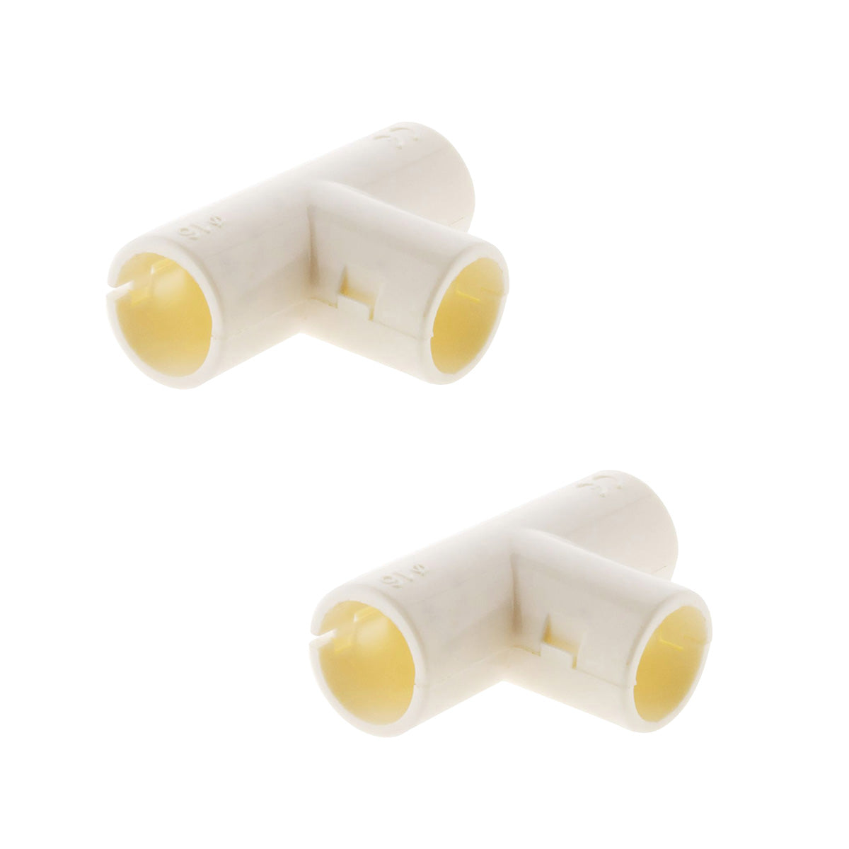 Lot de Tés tube IRL blanc Zenitech