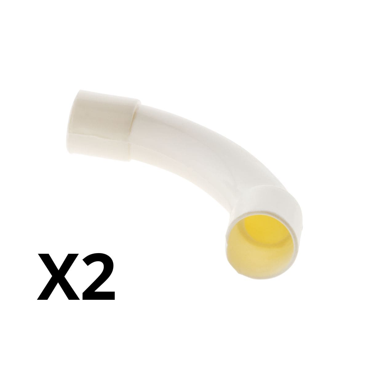 Lot de courbes grand rayon blanc - Zenitech
